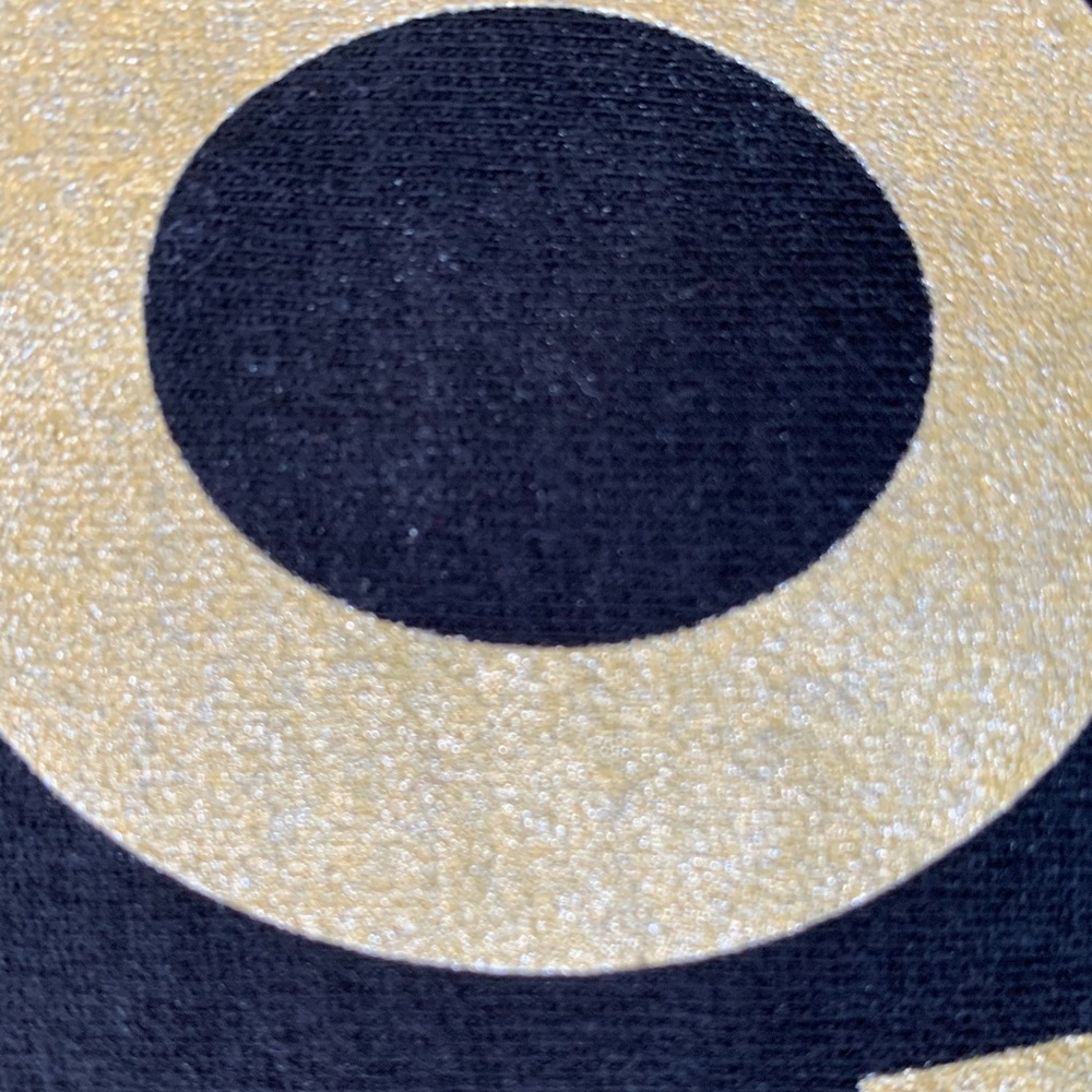 NWOT American Apparel Black Love Is The Answer Cotton T-shirt Size Medium - Picture 3 of 9